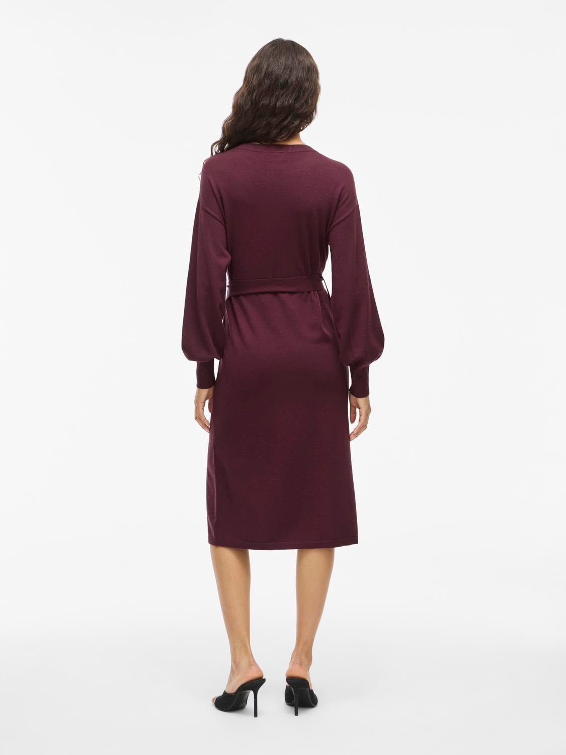 VIRICKY Long Dress - Fig - VERO MODA & VILA Bergvik